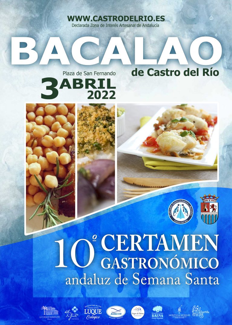 Certamen Gastronómico Bacalao de Castro del Río: 3 de Abril | Semana Santa 2022