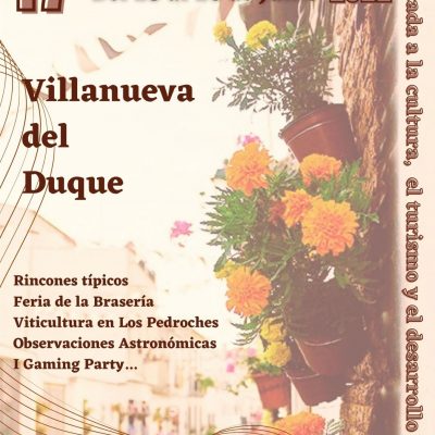 17ª Feria del Turismo 2022: Villanueva del Duque del 23 al 26 de Junio.