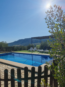 Casa rural La Sierrezuela piscina